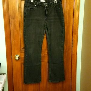 3/$20--Jeans 12P Lee Riders bootcut black
